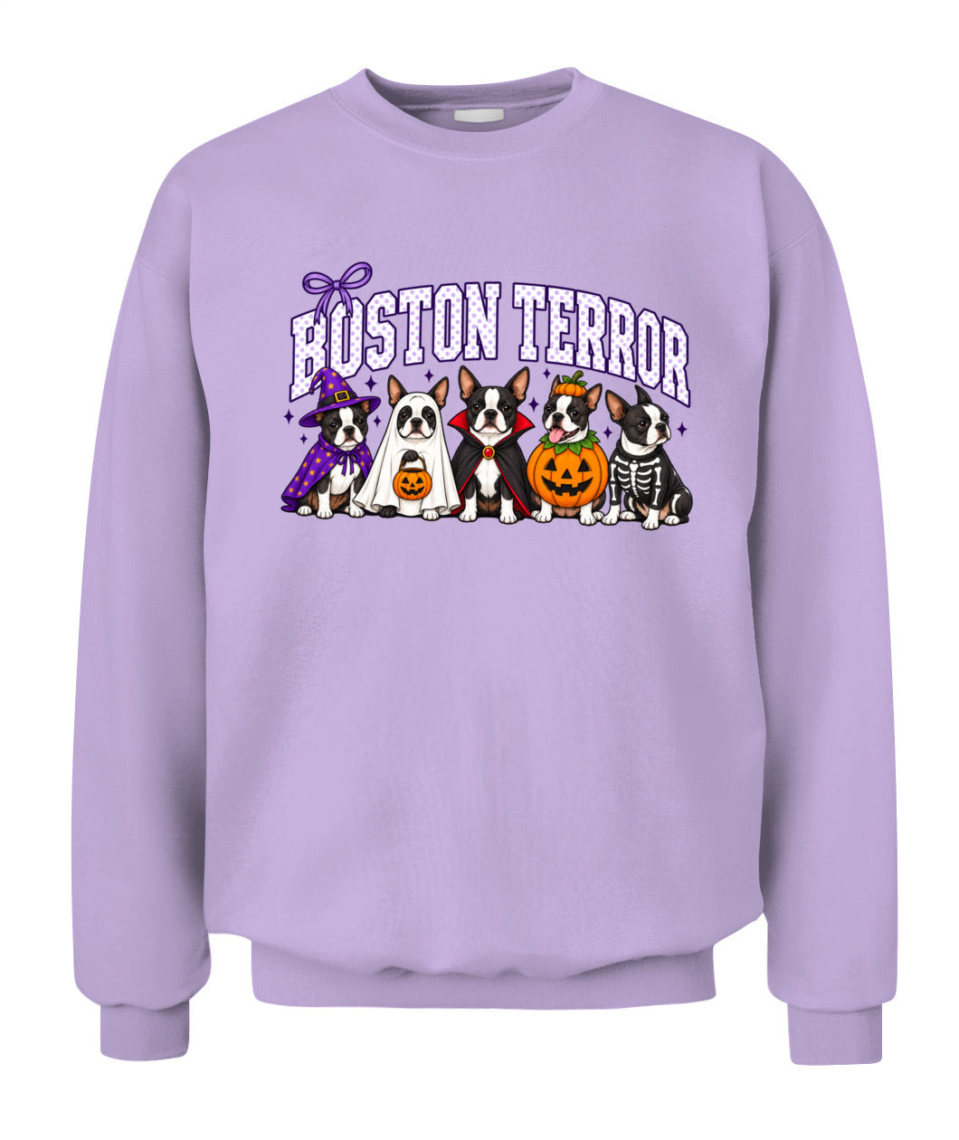 Halloween Custom Dog Breed Printed Graphic Sweatshirt T-Shirt