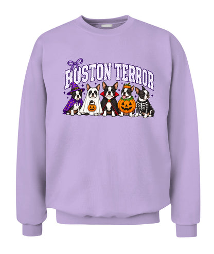 Halloween Custom Dog Breed Printed Graphic Sweatshirt T-Shirt