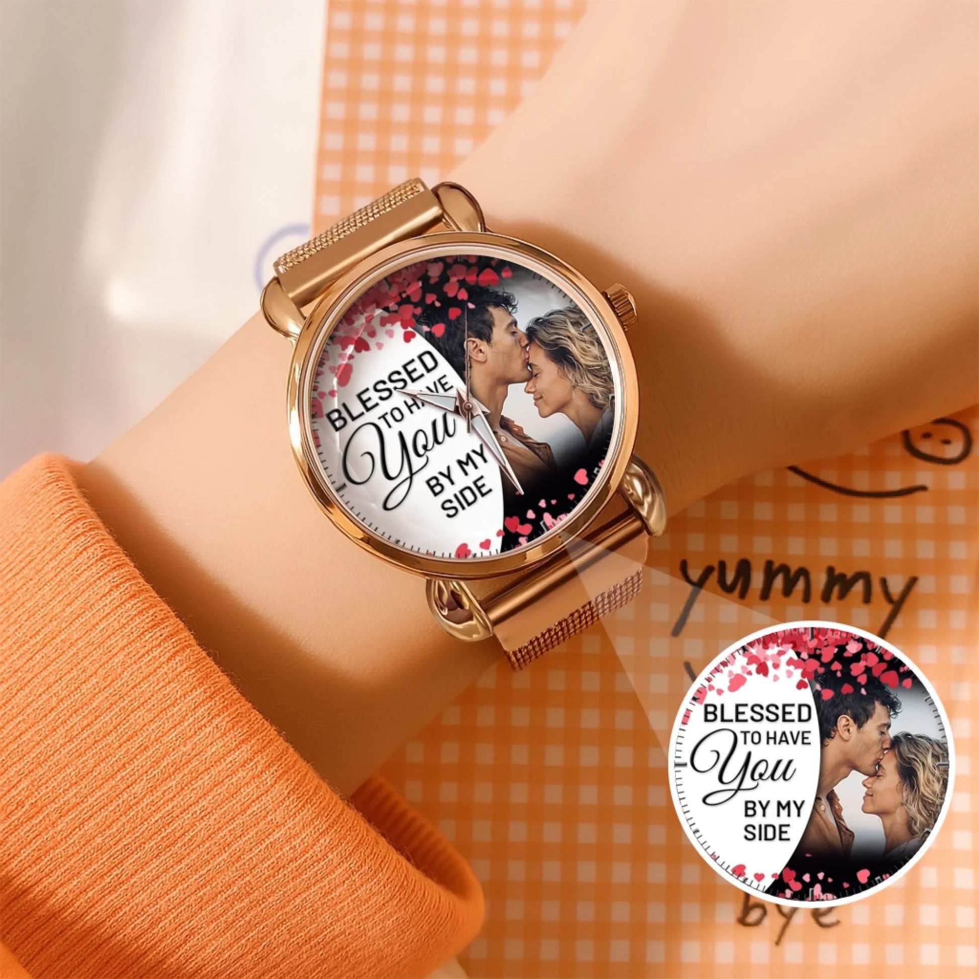 Mockup Mesh Strap Quartz Watch copy