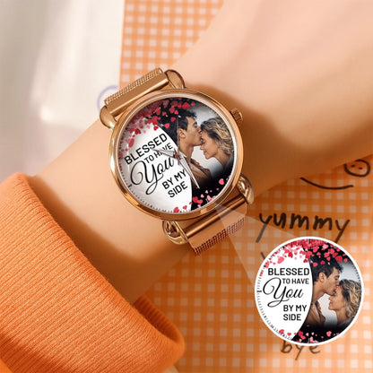 Mockup Mesh Strap Quartz Watch copy