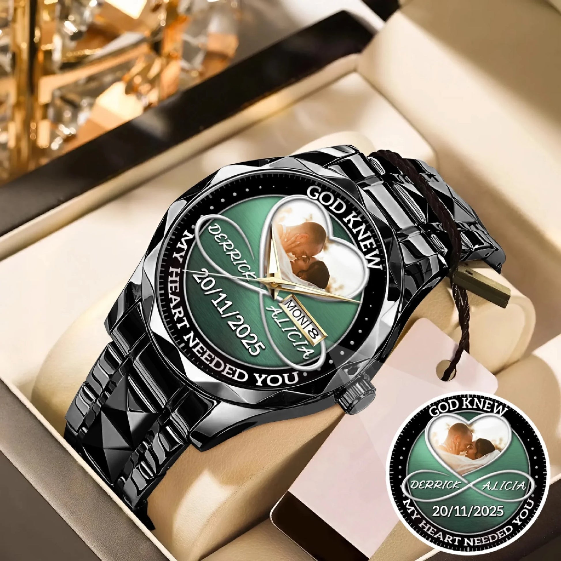 Mockup Alloy Luxury Quartz Watch copy