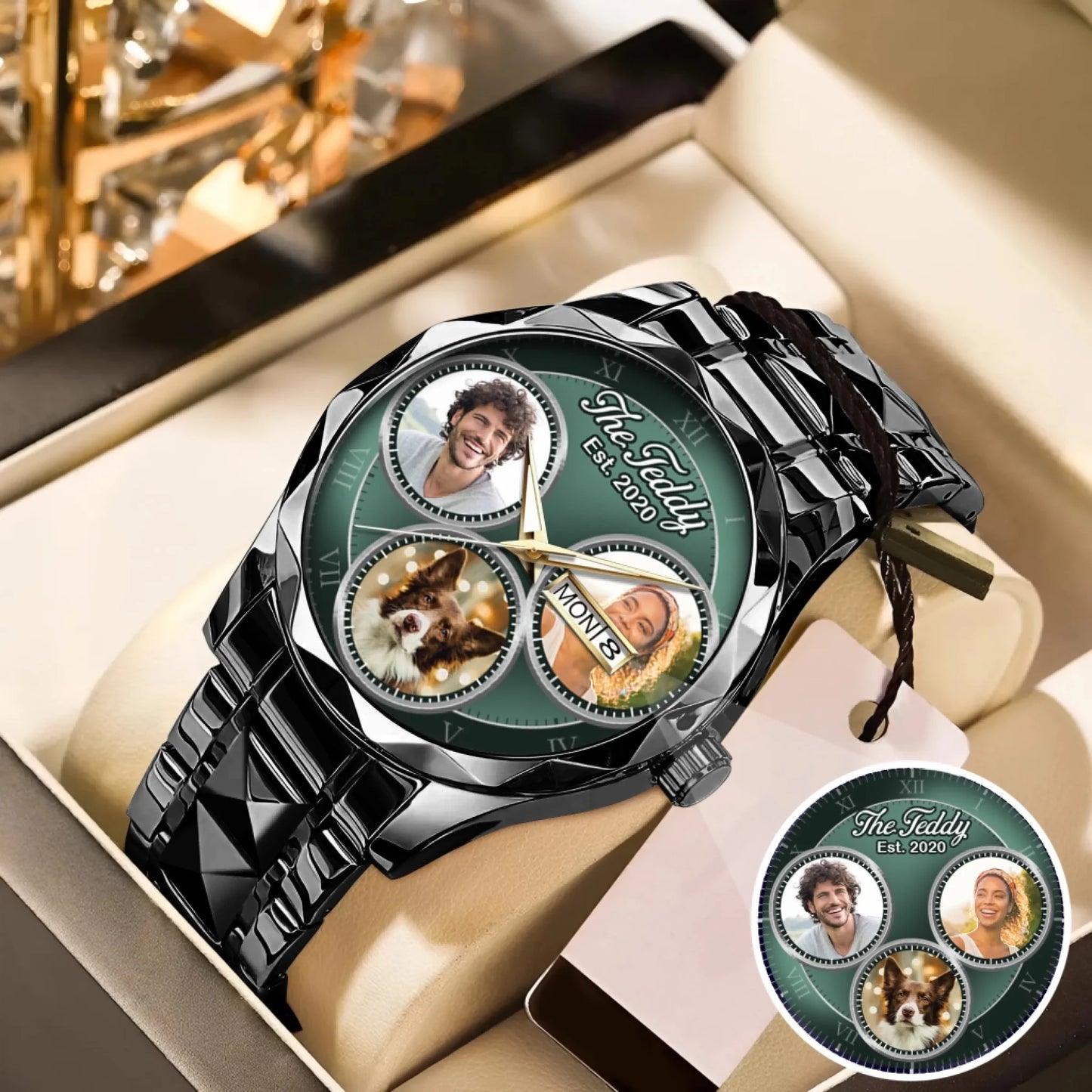 Mockup Alloy Luxury Quartz Watch 2