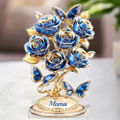 Custom Acrylic Plaque - Personalized Mother's Day Gifts For Mom, Grandma - Love Rooted In Motherhood