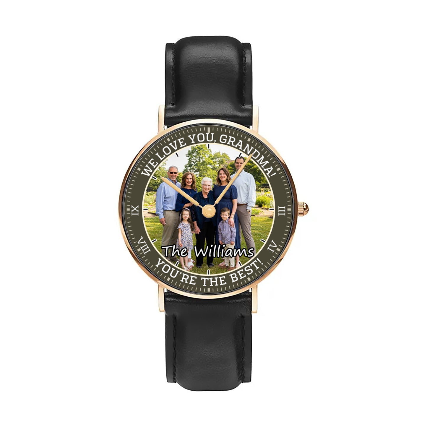 The Best Family Personalized Photos Quartz Watch