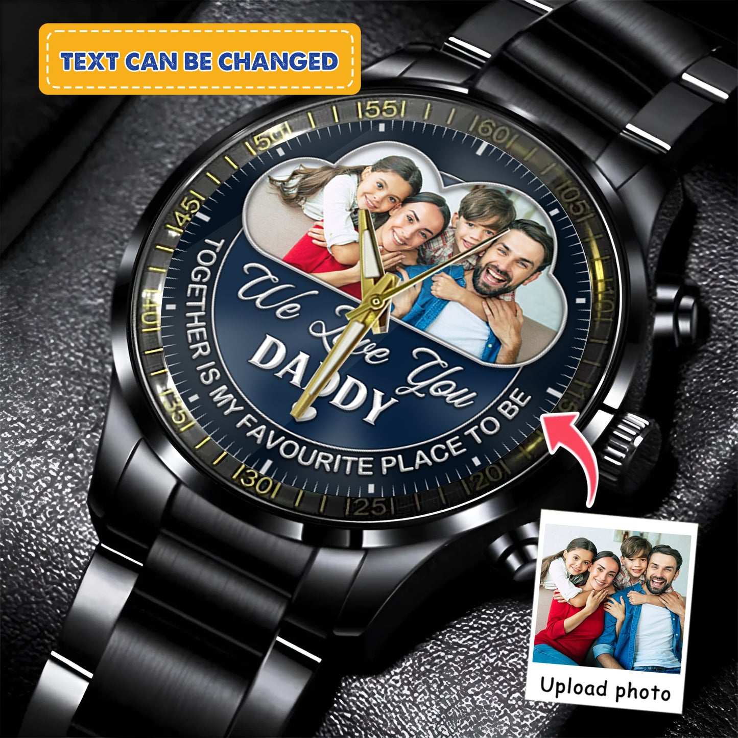 I Need You Here With Me - Custom Family Watches