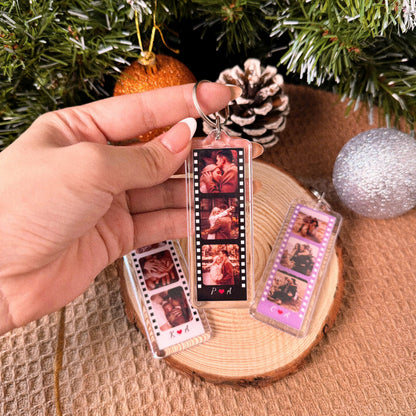 BUY 1 GET 1 FREE - Custom Photo Strip Keychain