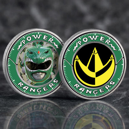 Mighty Morphin Power Rangers Dragon Zord Printed Commemorative Coin