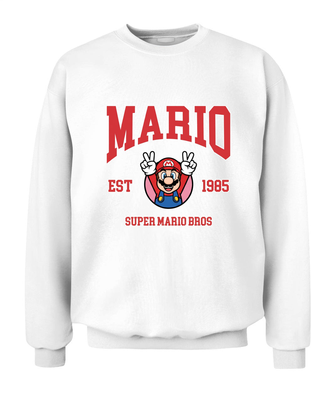 Classic Mario Action 2-Side Printed Graphic Shirt