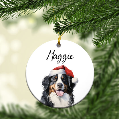 Personalized Pet Christmas Custom Ceramic Ornament