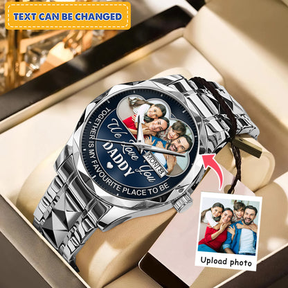 I Need You Here With Me - Custom Family Watches