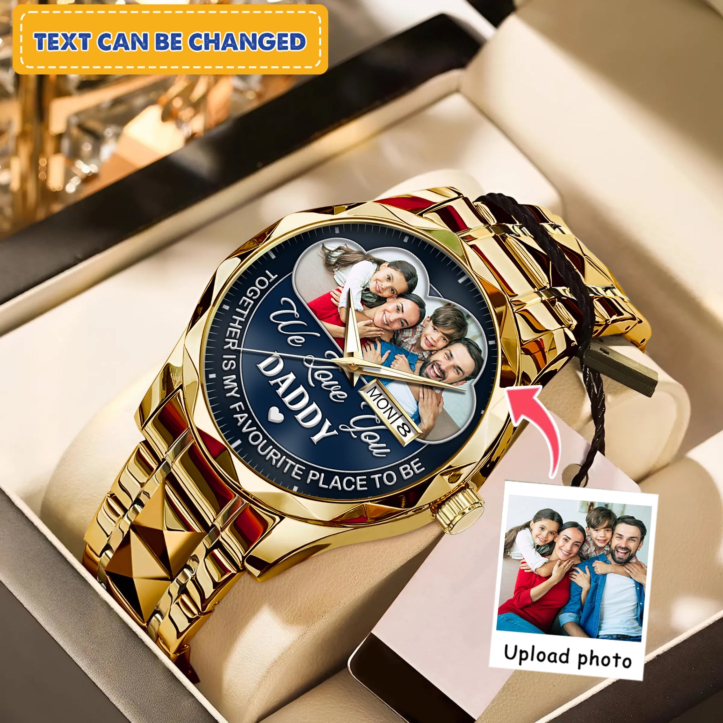 I Need You Here With Me - Custom Family Watches