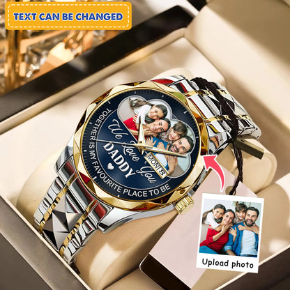 I Need You Here With Me - Custom Family Watches