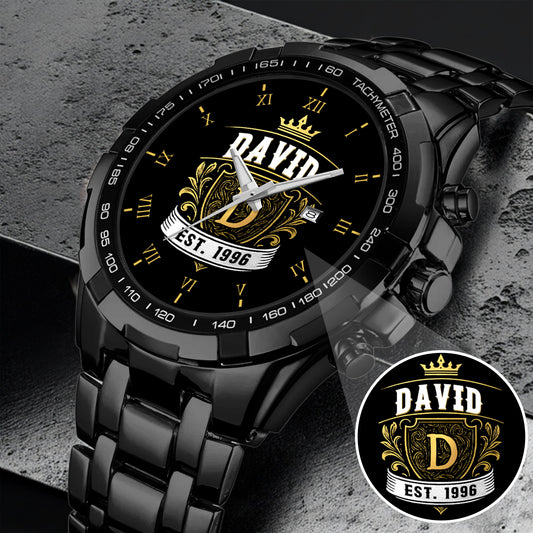 Father's Day Gift For Dad Custom Name Limited Edition Watch