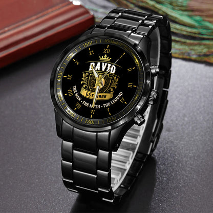 Father's Day Gift For Dad The Man The Myth The Legend Limited Edition Watch