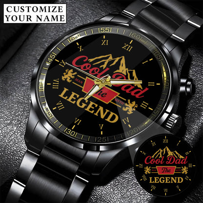 Personalized Father's Day Cool Dad The Legend Watch