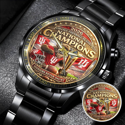 Personalized Indiana Hoosiers Football Watch