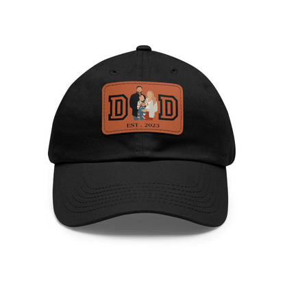 Custom DAD EST Hat with Leather Patch