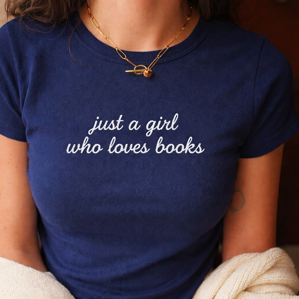 Embroidered Custom Text Baby Tee Shirt