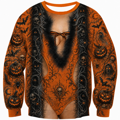 Personalized Halloween Funny Sweatshirt
