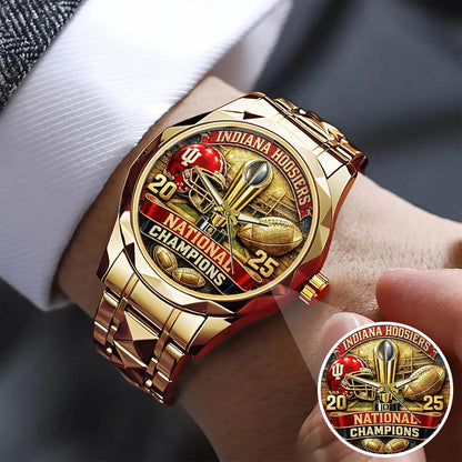 Personalized Indiana Hoosiers Football Watch