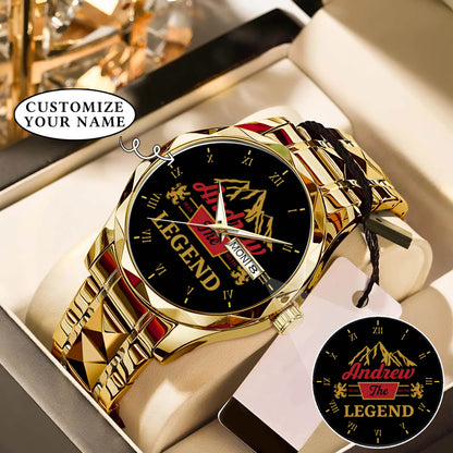 Personalized Father's Day The Legend Watch