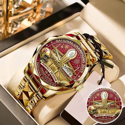 Personalized Indiana Hoosiers Football Watch