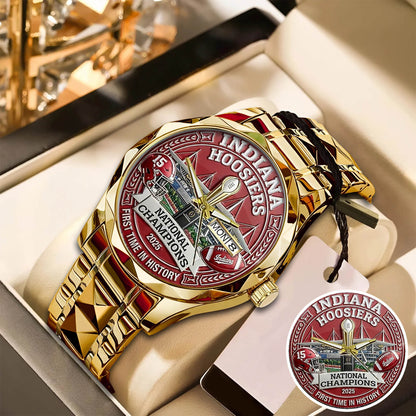 Personalized Indiana Hoosiers Football Watch
