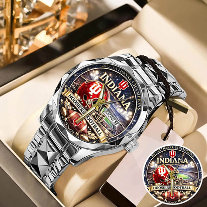 Personalized Indiana Hoosiers Football Watch