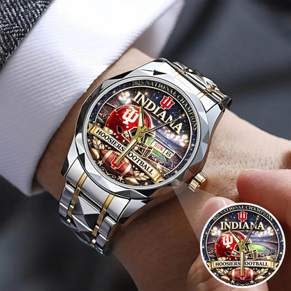 Personalized Indiana Hoosiers Football Watch