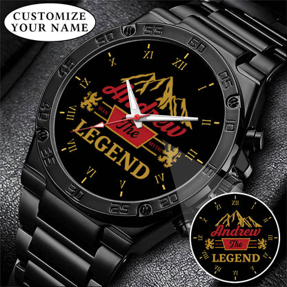 Personalized Father's Day The Legend Watch