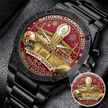 Personalized Indiana Hoosiers Football Watch