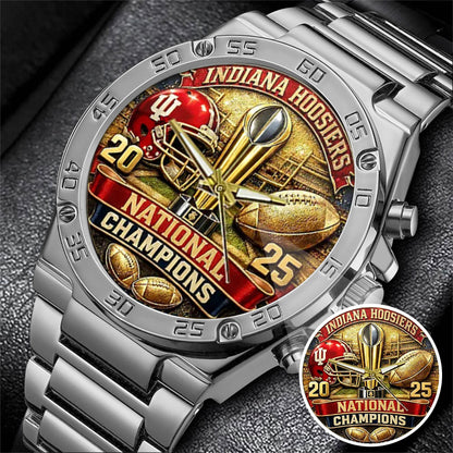 Personalized Indiana Hoosiers Football Watch