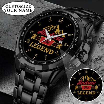 Personalized Father's Day The Legend Watch