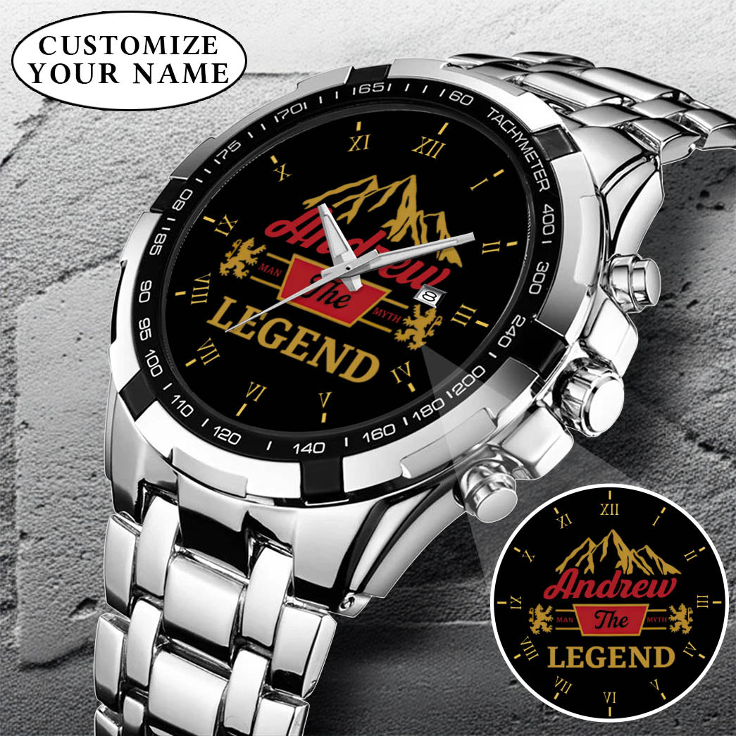 Personalized Father's Day The Legend Watch