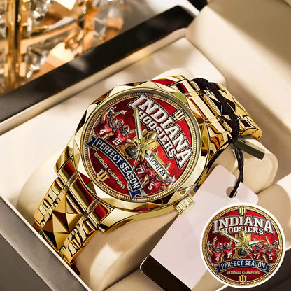 Personalized Indiana Hoosiers Football Watch