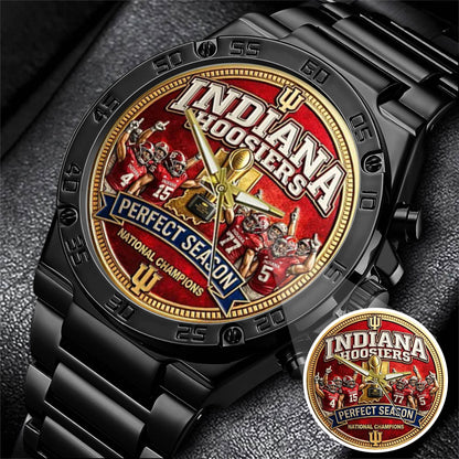 Personalized Indiana Hoosiers Football Watch