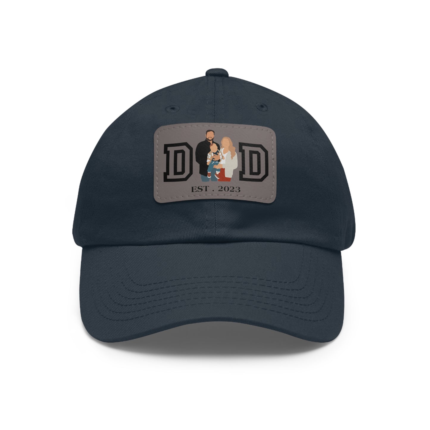 Custom DAD EST Hat with Leather Patch