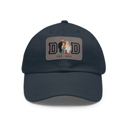 Custom DAD EST Hat with Leather Patch