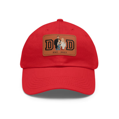 Custom DAD EST Hat with Leather Patch
