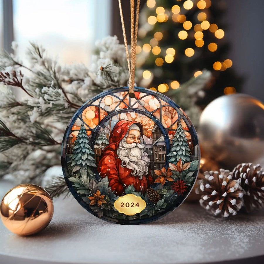 Christmas Custom Ceramic Ornament