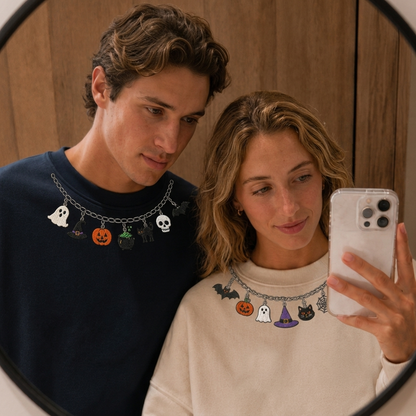 Embroidered Halloween Spooky Season Sweatshirt