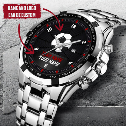 Football Personalized Team Name, Name & Number Quartz Watch