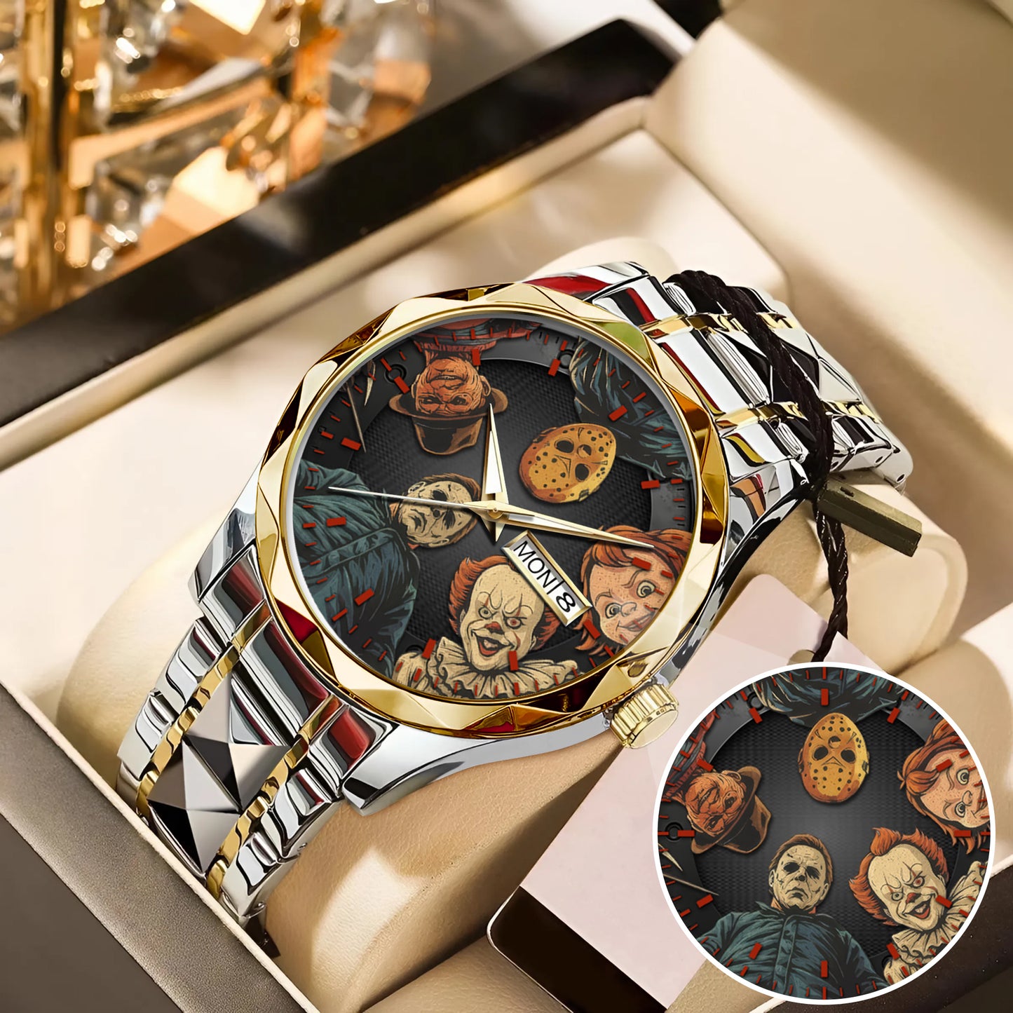 Halloween Horror Personalized Quartz Watch