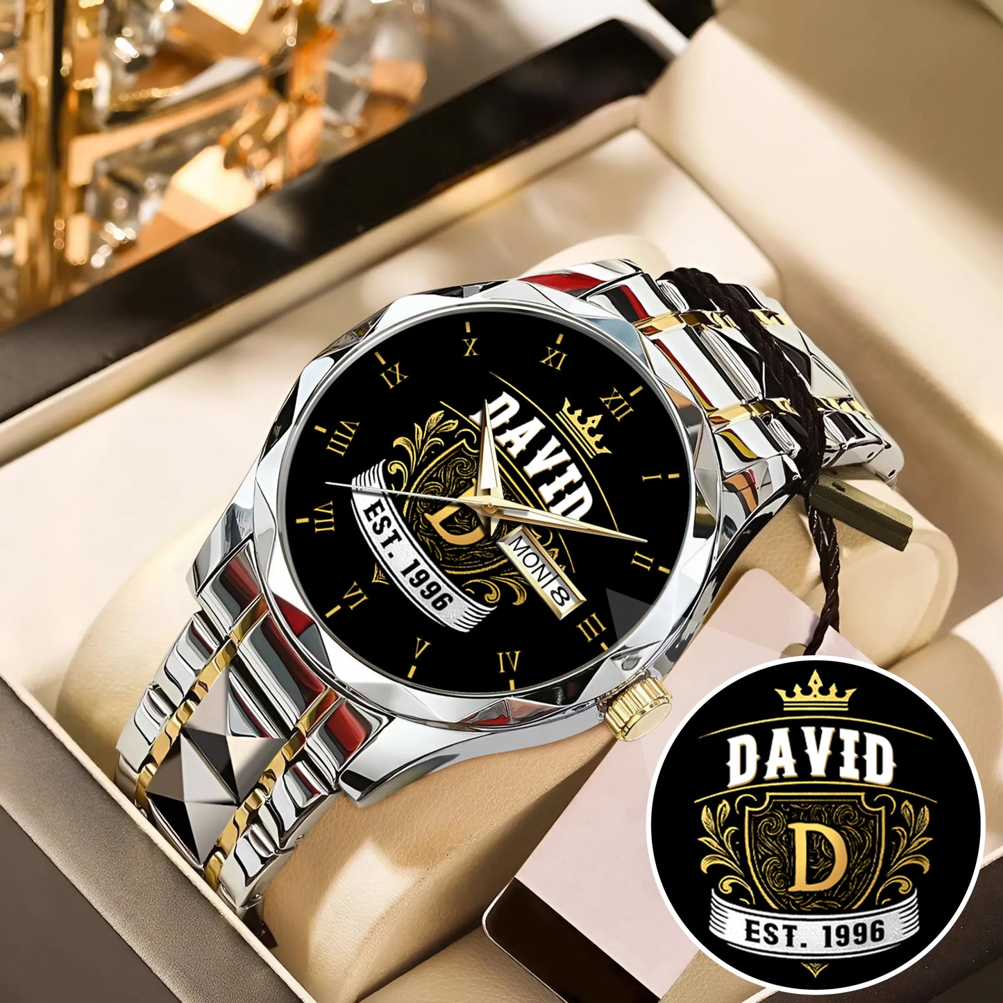 Father's Day Gift For Dad Custom Name Limited Edition Watch