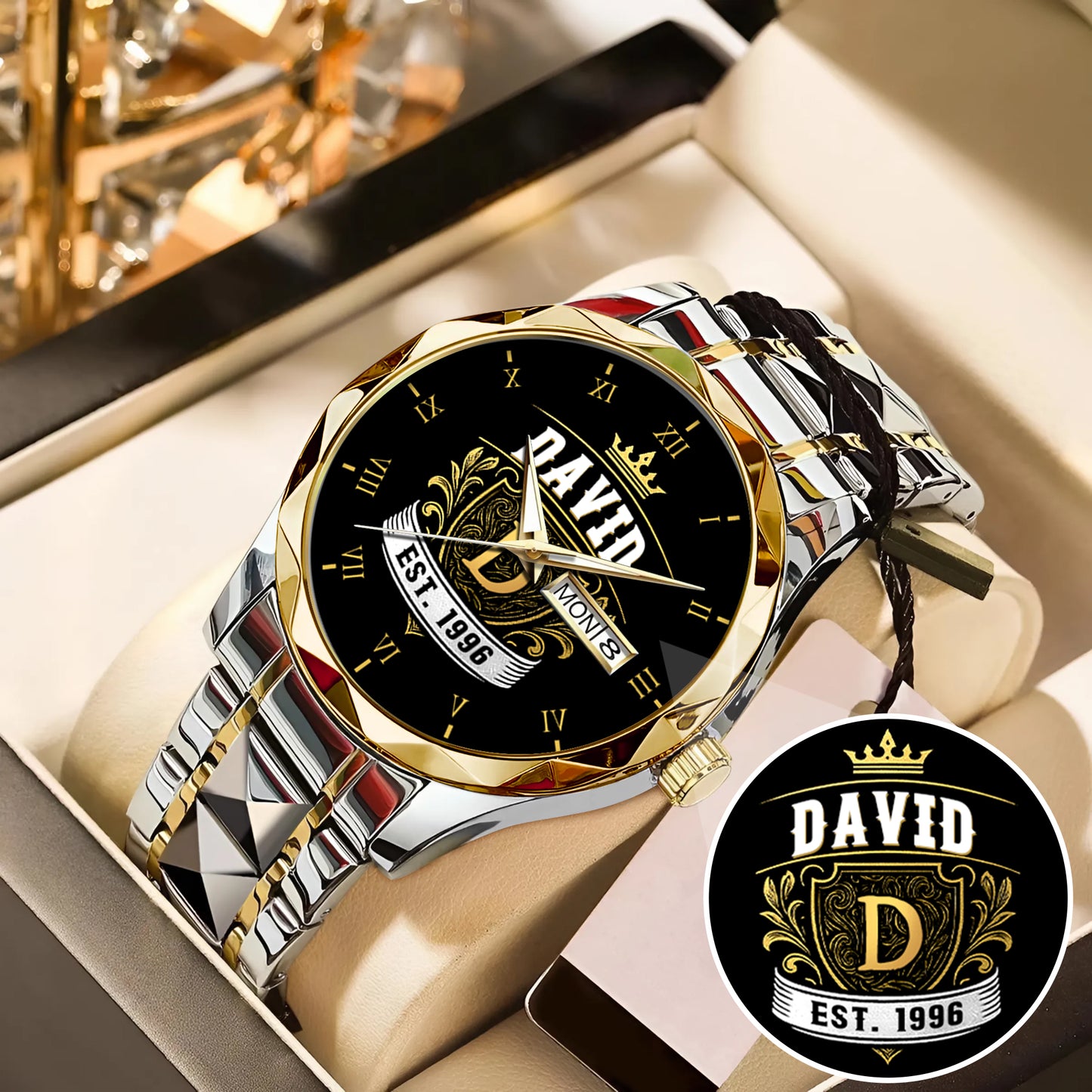 Father's Day Gift For Dad Custom Name Limited Edition Watch