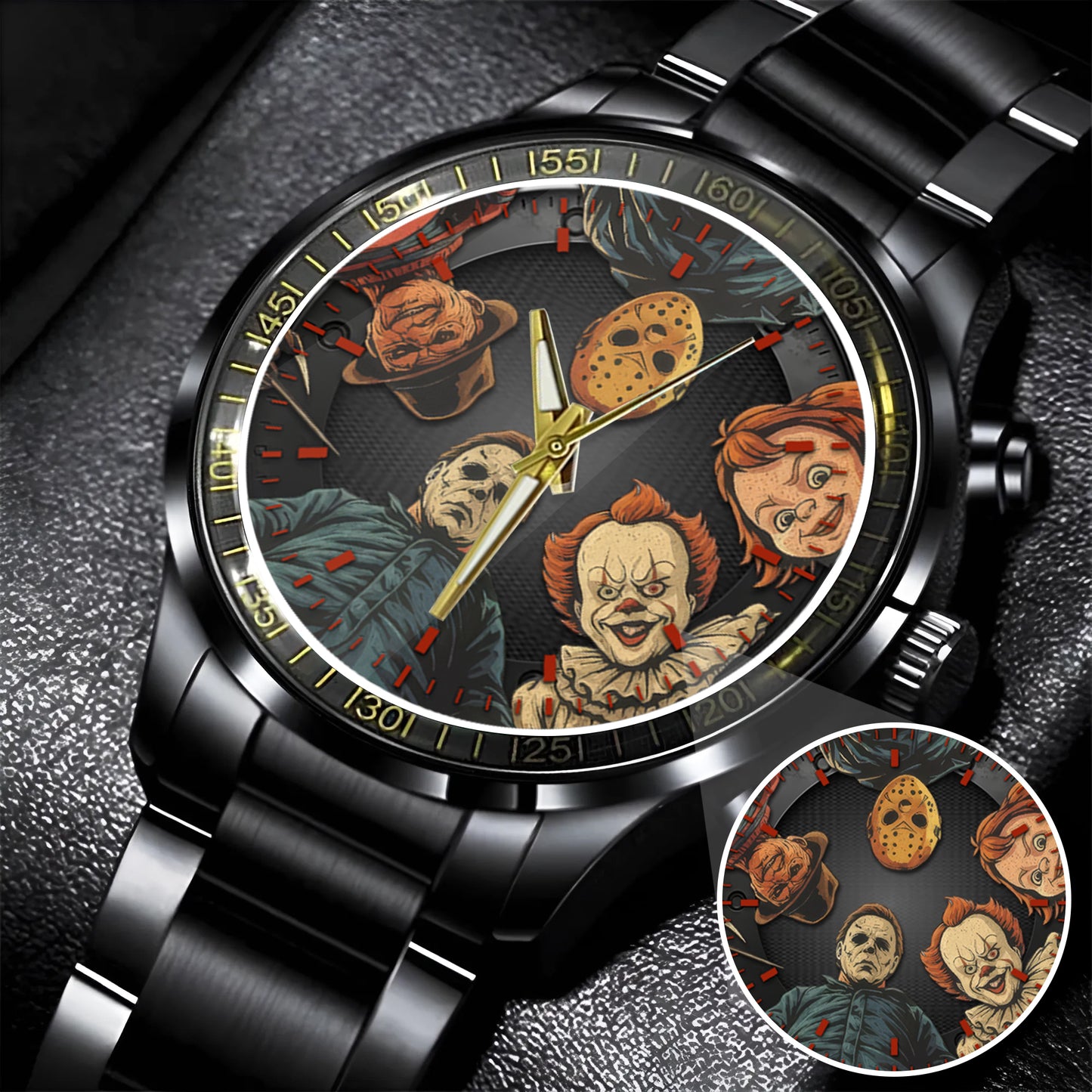 Halloween Horror Personalized Quartz Watch