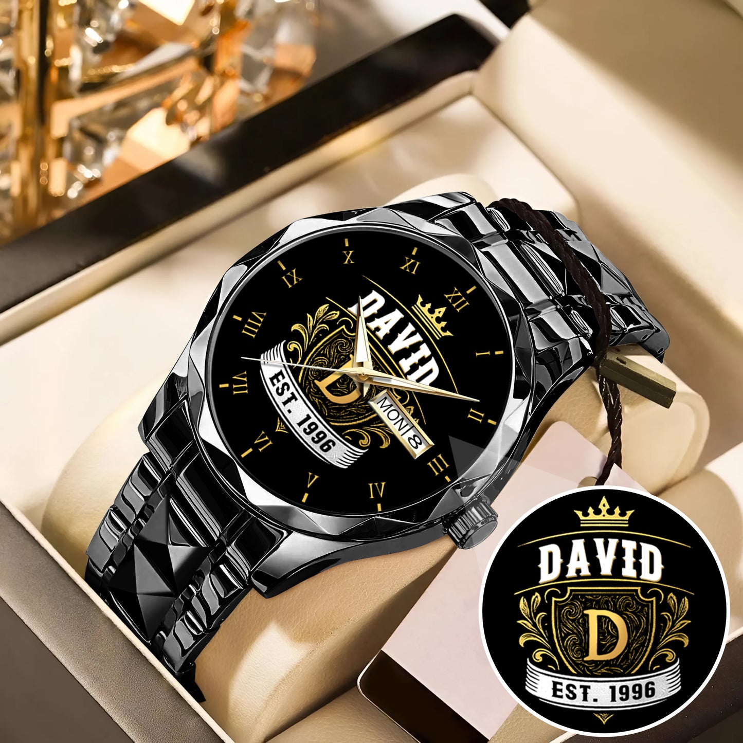 Father's Day Gift For Dad Custom Name Limited Edition Watch