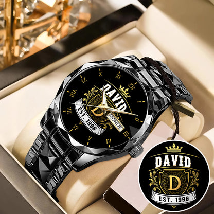 Father's Day Gift For Dad Custom Name Limited Edition Watch