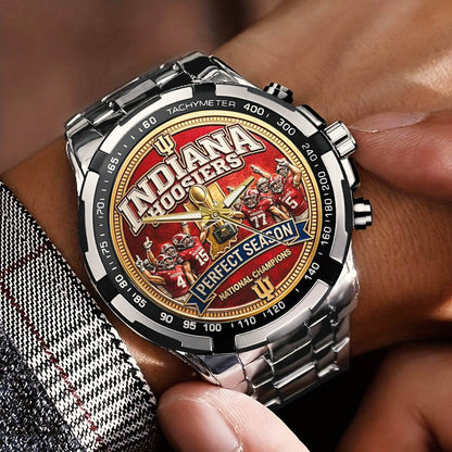 Personalized Indiana Hoosiers Football Watch