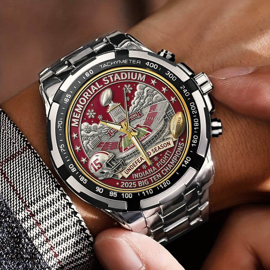 Personalized Indiana Hoosiers Football Watch